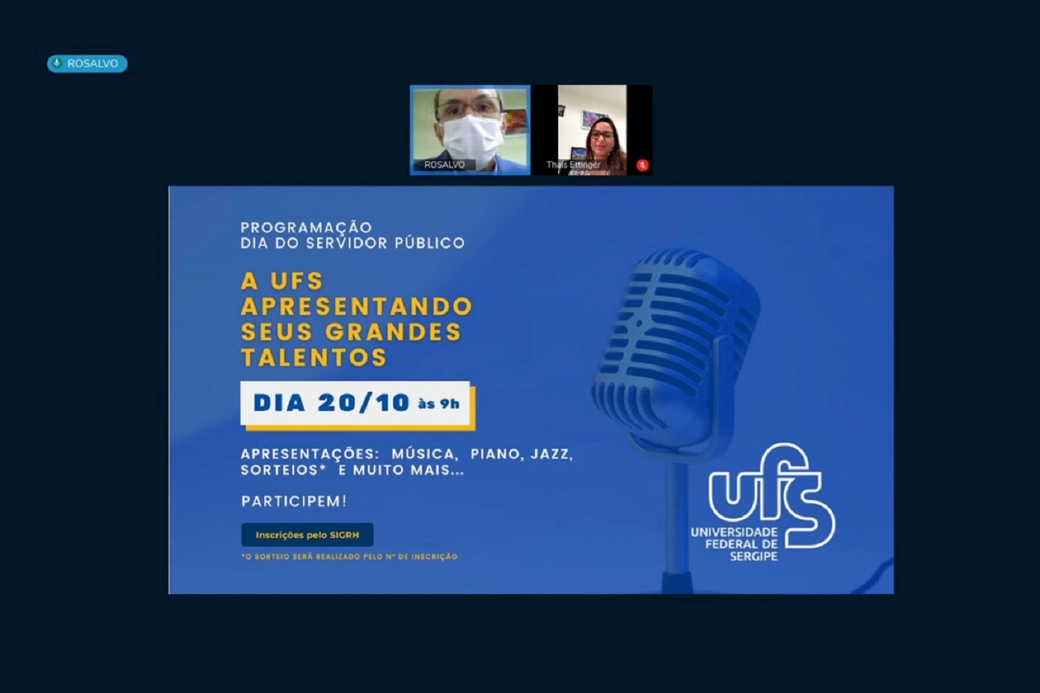 Portal Ufs Ufs Promove Evento Em Homenagem Ao Dia Do Servidor P Blico